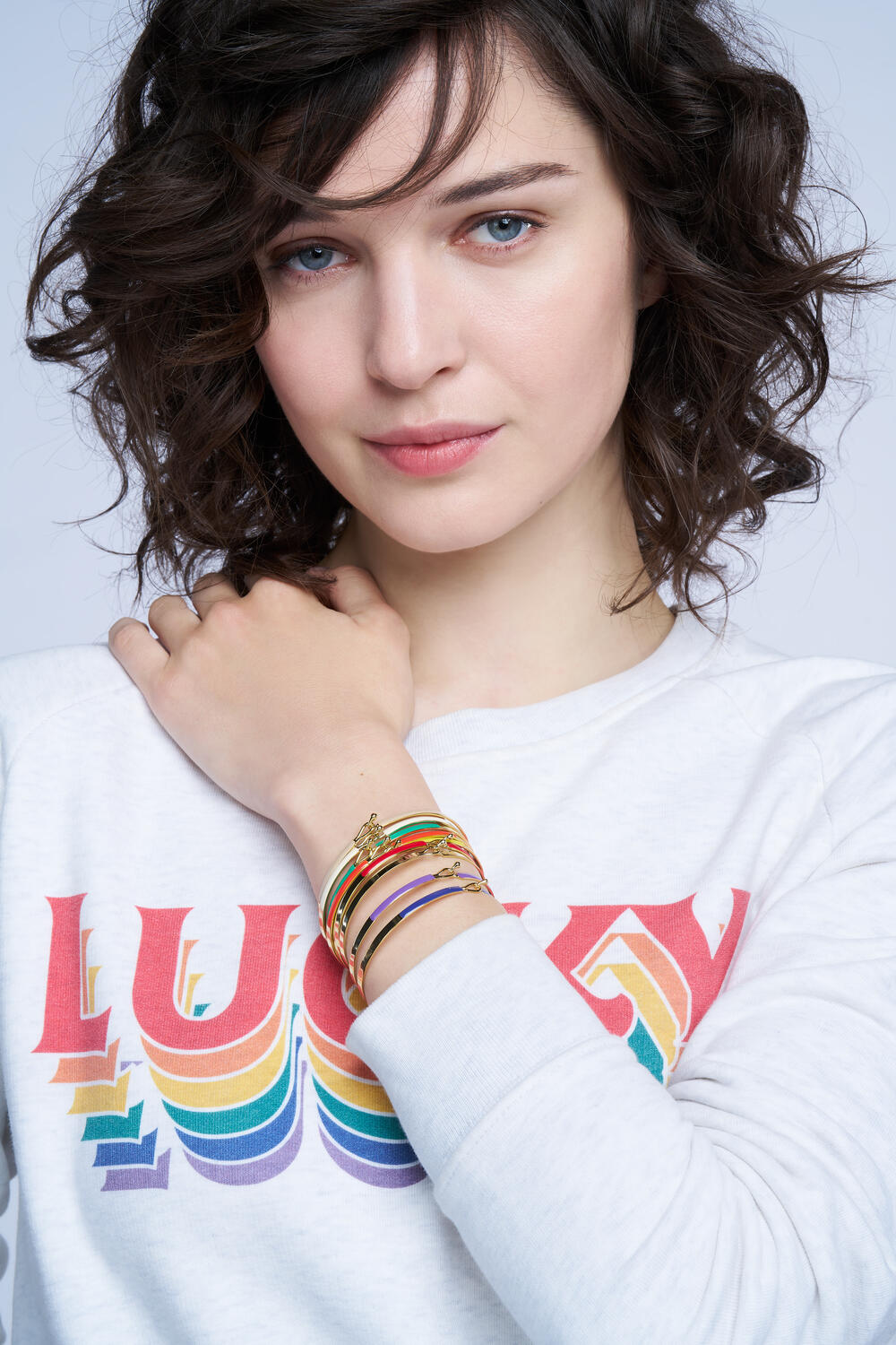 Lily armbånd - Salsa Red